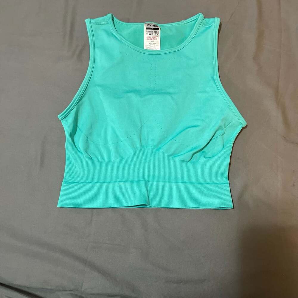 Sweat Seamless Midi Tank - Paradise Blue